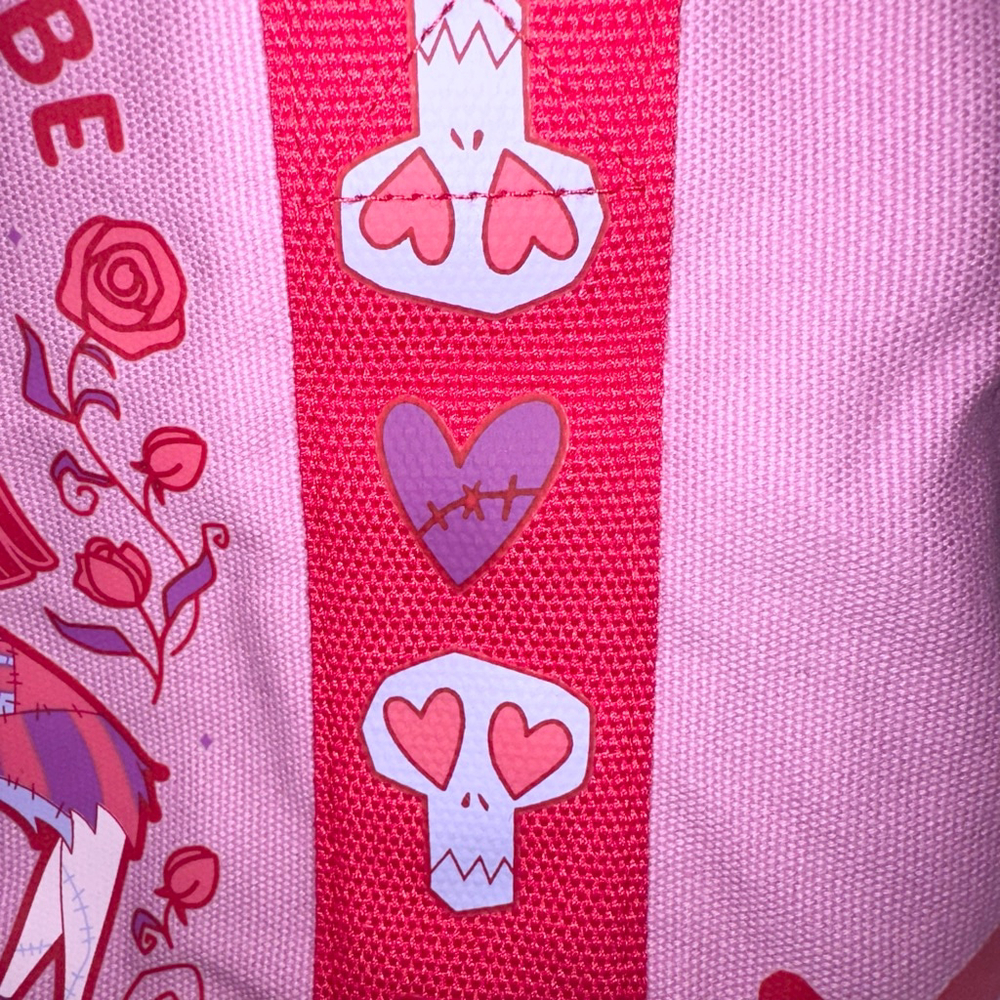 NWT 2024 The Nightmare Before Christmas Valentine’s Day Large Zippered Tote Bag - Picture 5 of 10